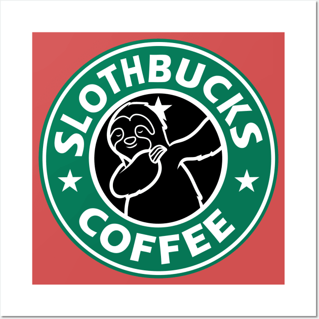 Slothbucks Wall Art by Zorveechu